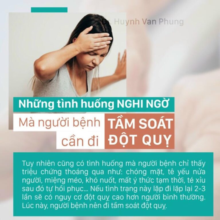 Khi nào cần tầm soát đột quỵ?